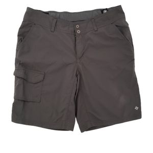 Columbia Omni-Shade Dark Grey Shorts Size 6